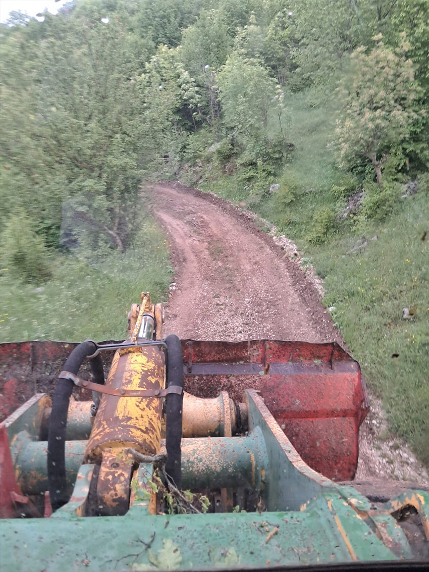 Proširenje puta vranjkovci